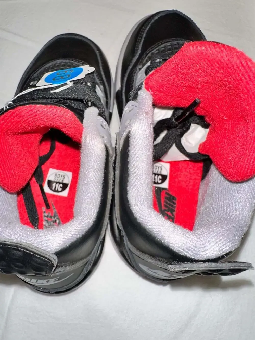 No.68 Air Jordan 4 Retro 'Bred Reimagined' Toddler Size 11C